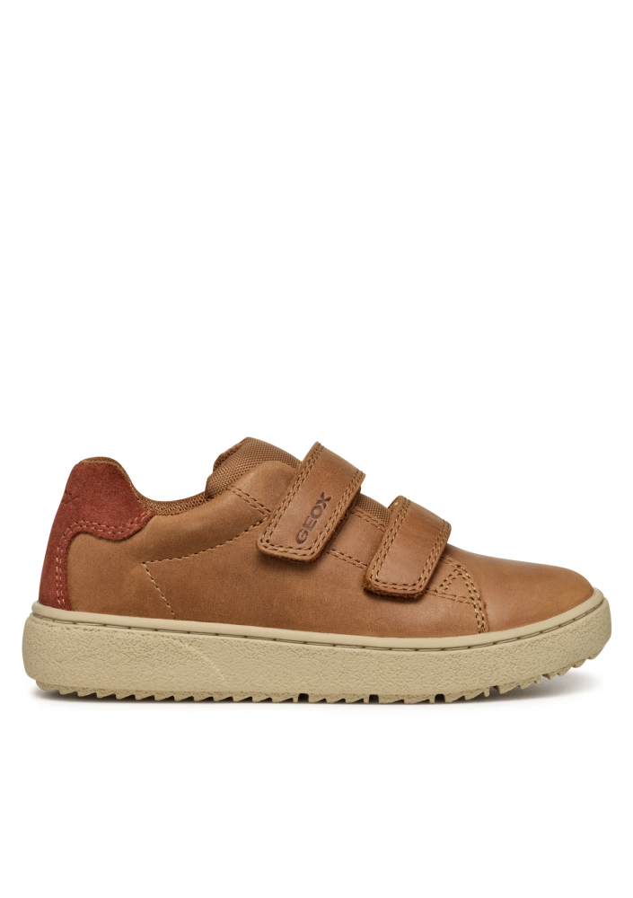 Geox Sneakersy J Theleven Boy J36LDD 0CL22 C6001 S Brązowy
