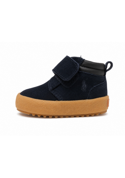 Polo Ralph Lauren Trzewiki dziecięce na rzep – granatowe