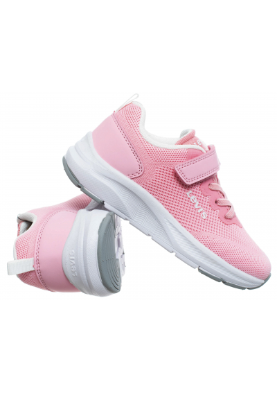 LEVI'S - BUTY DZIECIĘCE - HUDSON VHUD0042T - PASTEL PINK WHITE 3004