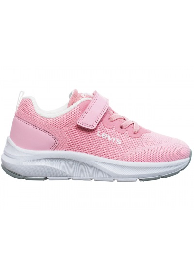 LEVI'S - BUTY DZIECIĘCE - HUDSON VHUD0042T - PASTEL PINK WHITE 3004