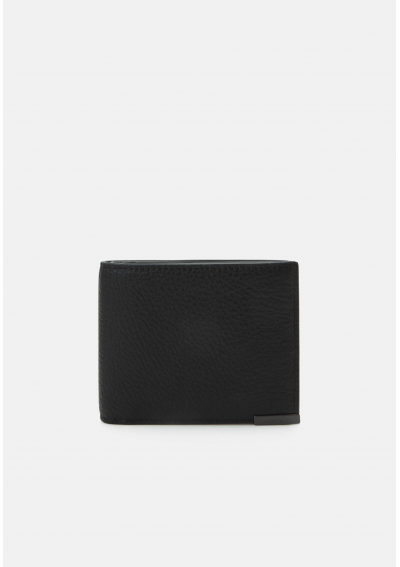 Calvin Klein Portfel męski – elegancki, skórzany, czarny