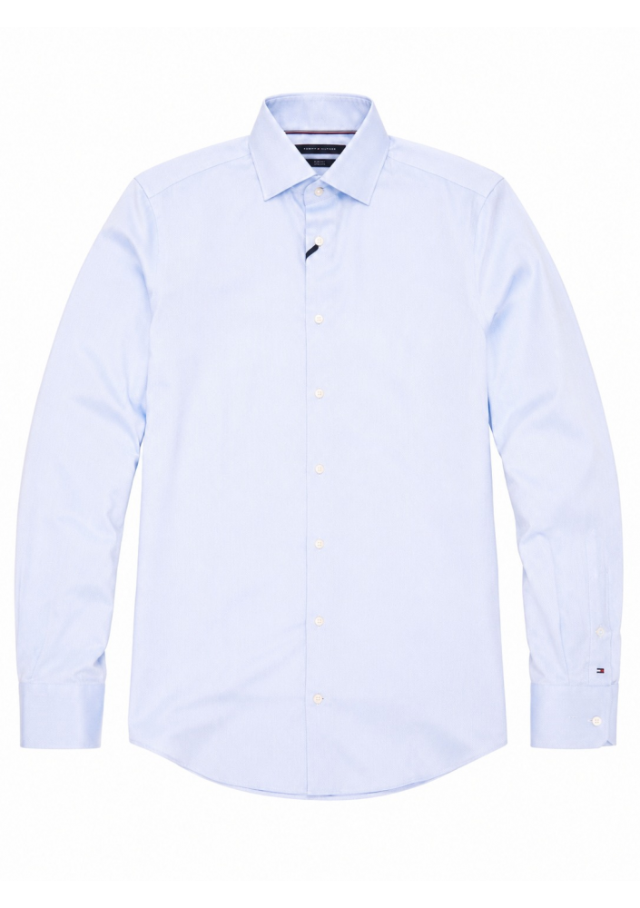 Tommy Hilfiger Koszula męska – jasnoniebieska