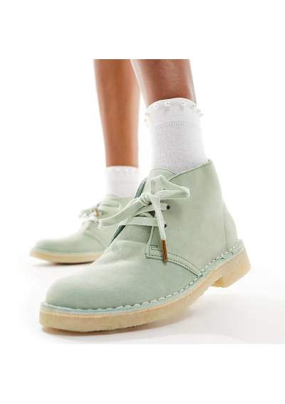Clarks Półbuty damskie w pastelowym kolorze – klasyka i wygoda