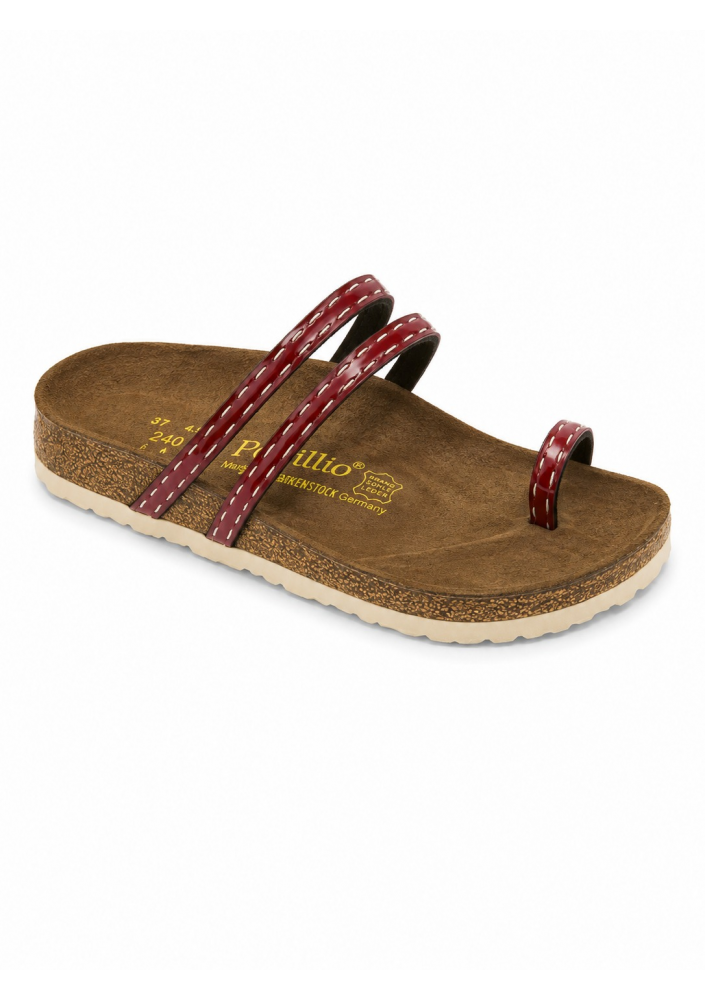 Papillio by Birkenstock – sandały damskie burgundowe 37 – sandały damskie burgundowe