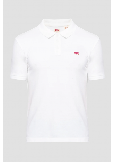 Levi's® Męska biała koszulka polo