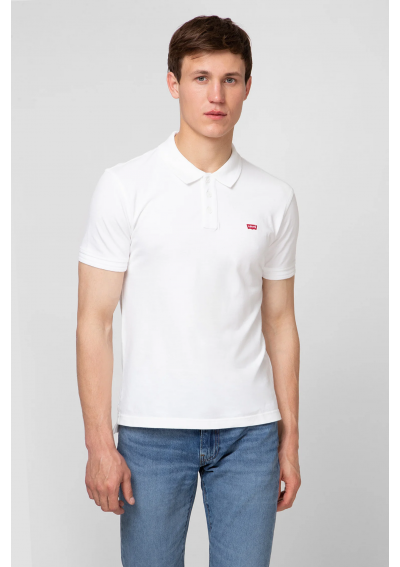 Levi's® Męska biała koszulka polo