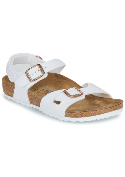 Birkenstock Rio AS Kids BF White Biały