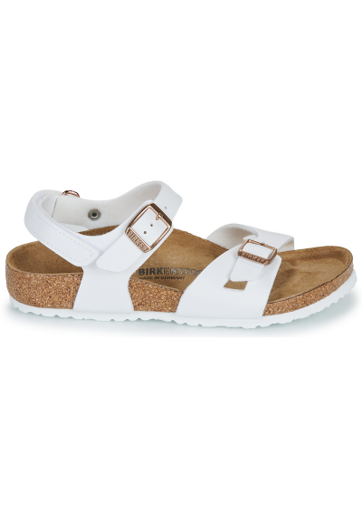 Birkenstock Rio AS Kids BF White Biały