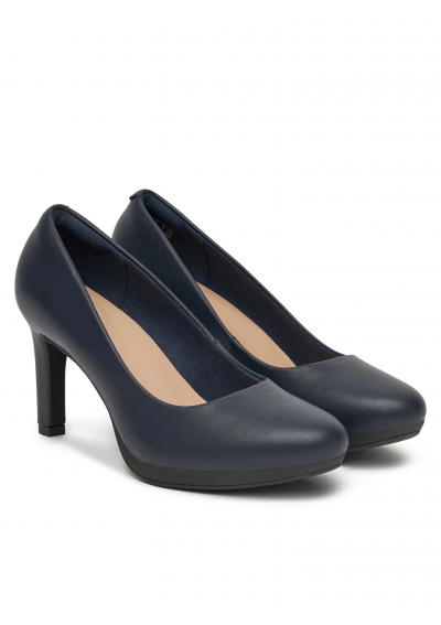 Clarks Czółenka Ambyr Joy 261626674 Granatowy