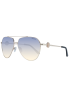 Guess Okulary przeciwsłoneczne damskie GF6140 32W 62 Złote