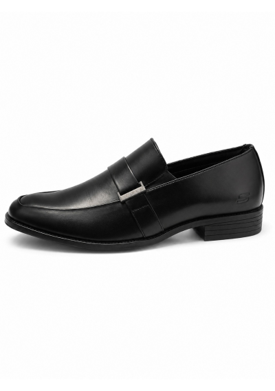 Skechers Eleganckie Półbuty / Loafersy – Czarna Klasyka