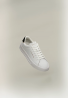 Tommy Hilfiger Sneakersy Th Court Lth Detail Ess FM0FM05367 Biały