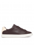 Calvin Klein Sneakersy Low Prof Cupsole Lth HM0HM02123 Bordowy