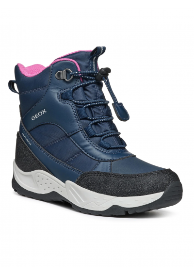 Geox Śniegowce J Sentiero Girl B Ab J36FVB 054FU C4268 D Granatowy