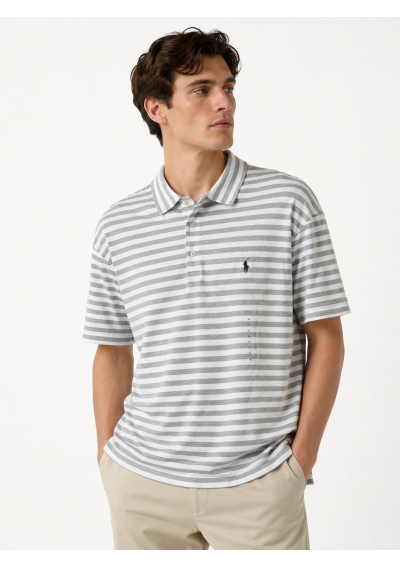 POLO RALPH LAUREN Koszulka polo męska o klasycznym kroju z miękkiej bawełny