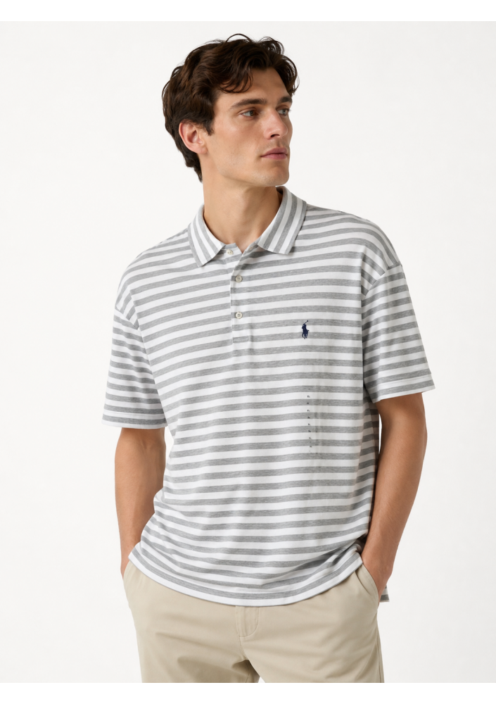 POLO RALPH LAUREN Koszulka polo męska o klasycznym kroju z miękkiej bawełny