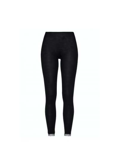 HANRO Woolen Lace Leggings – damskie legginsy z wełny merino i jedwabiu