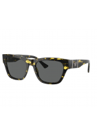 Versace Stylowe Okulary Przeciwsłoneczne – Żółta Panterka / Havanna