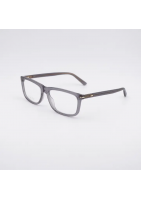 Gucci Okulary korekcyjne Gucci GG1447O 004, przezroczyste, szare, prostokątne