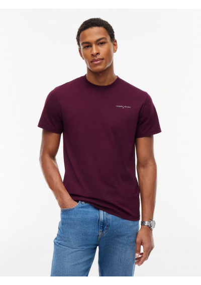 Tommy Jeans Koszulka w kolorze Bakłażan Tommy Jeans