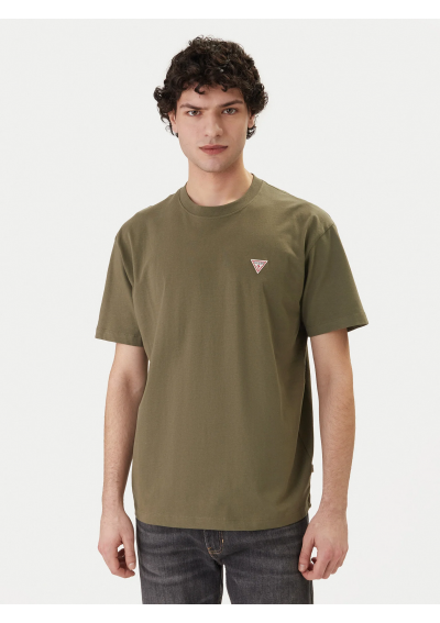 Guess Jeans T-Shirt M4YI46 K8FQ4 Khaki Regular Fit