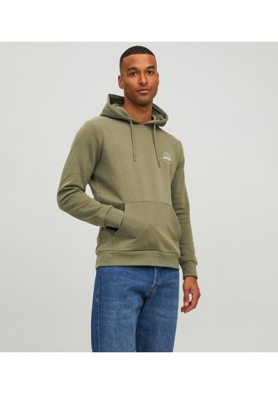 Jack &amp; Jones Bluza z kapturem z nadrukowanym logo