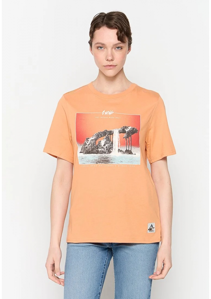 O'Neill Damski T-shirt z Nadrukiem