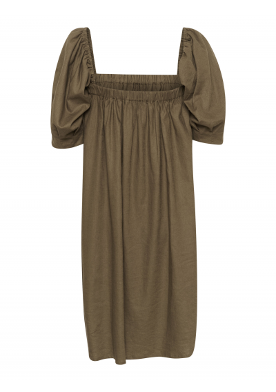 Gestuz Damska sukienka mini w kolorze oliwkowym / khaki