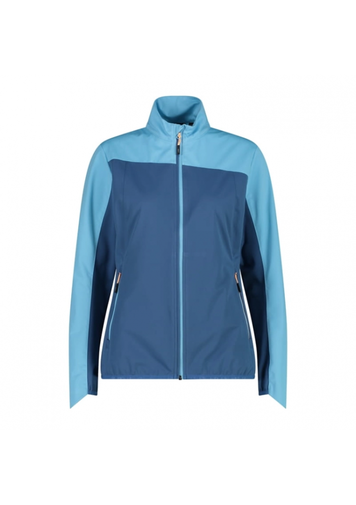 CMP 33A6056/M879 kurtka ultralekka softshell damska- niebieska