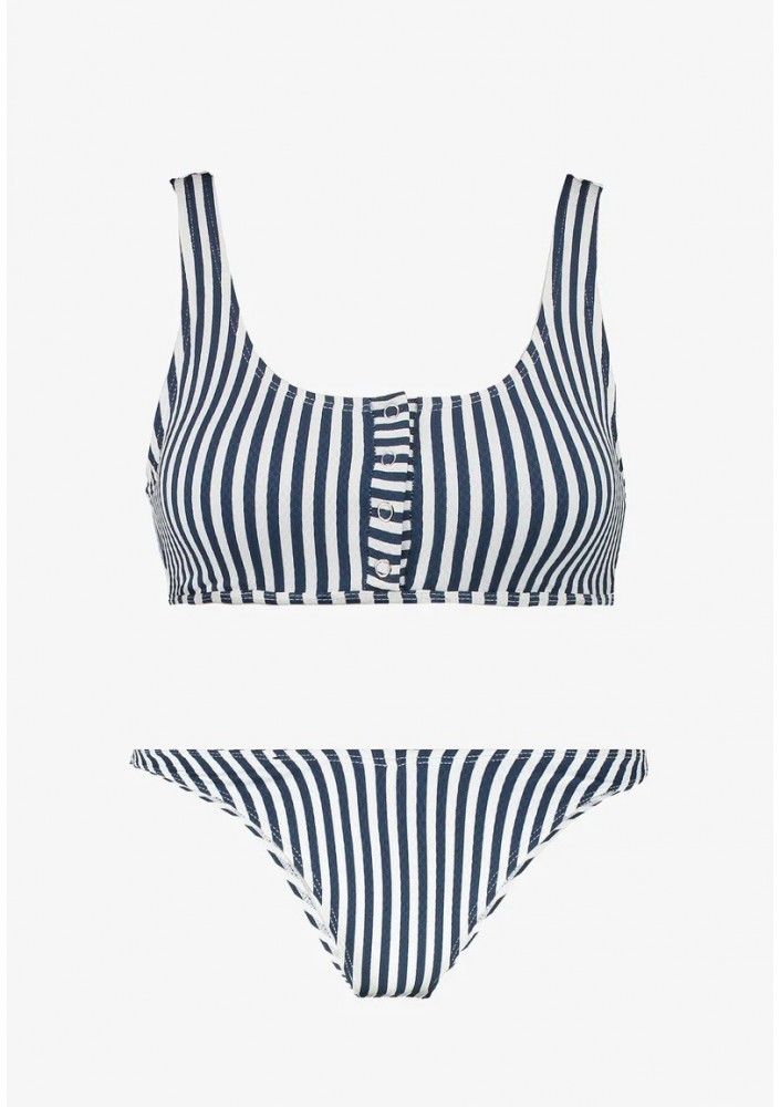 Cotton On Body HENLEY SCOOP CROP TOP SET - Bikini